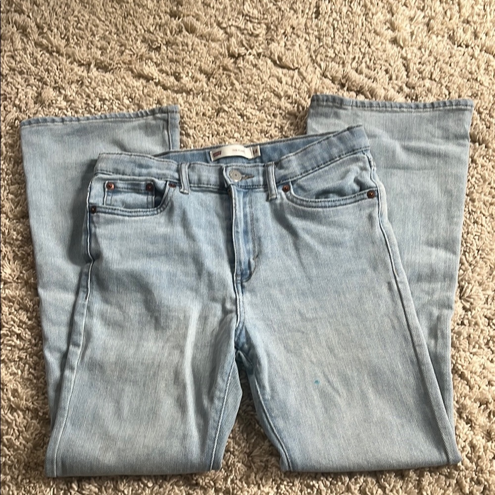 Levi's Light Blue Flare Jeans